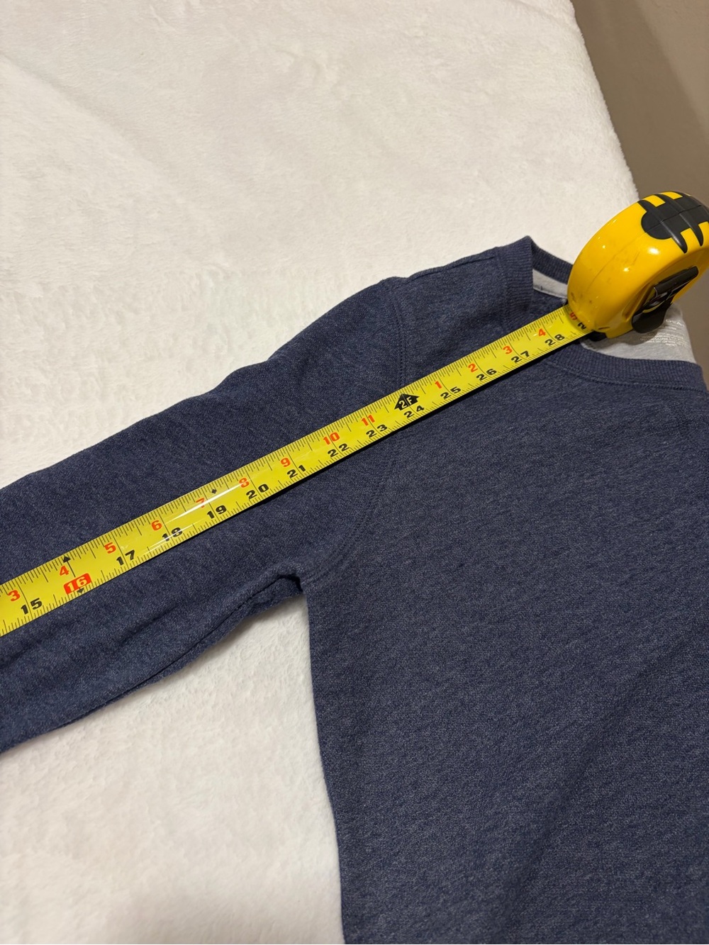 Tek Gear Women's Blue Heather Crewneck Sweatshirt - Size Small - Picture 7 of 7